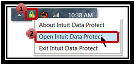 diagnostic tool- intuit Data Protect 