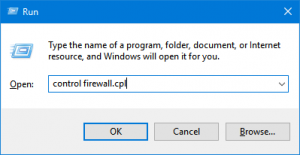 Window Firewall